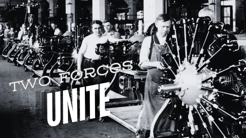 Two Forces Unite To Manufacture Aviation Parts