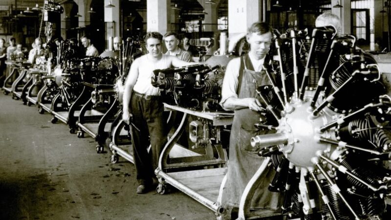 Workers in Factory Photo